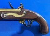 Antique ORIGINAL W. KETLAND & Co FLINTLOCK BRASS BARREL PISTOL - 15 of 17
