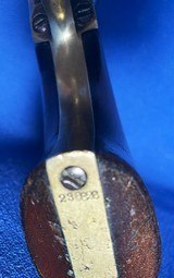 Antique 1863 CIVIL WAR 1849 COLT POCKET .31 CAL. PERCUSSION 6 SHOT REVOLVER - 10 of 11