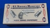 Vintage NAVY ARMS .41 RIMFIRE AMMO FULL 50 ROUNDS. - 2 of 8