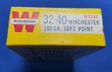 Vintage WINCHESTER .32-40 AMMO YELLOW BOX OF 20 NOS - 5 of 5