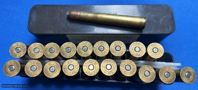 BOX OF 20 NORMA BRASS BIG GAME AMMO .500/450 NITRO EXPRESS