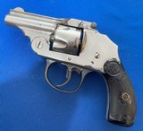 Vintage IVER JOHNSON 2" BARREL BICYLE STYLE .32 S&W REVOLVER - 1 of 7