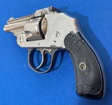Vintage IVER JOHNSON 2" BARREL BICYLE STYLE .32 S&W REVOLVER - 2 of 7
