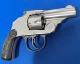 Vintage IVER JOHNSON 2" BARREL BICYLE STYLE .32 S&W REVOLVER - 4 of 7