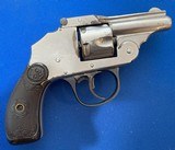 Vintage IVER JOHNSON 2" BARREL BICYLE STYLE .32 S&W REVOLVER - 3 of 7
