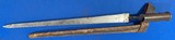 Antique REVOLUTIONARY WAR ERA SHORT LAND BROWN BESS BAYONET & SCABBARD - 4 of 6