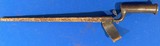 Antique REVOLUTIONARY WAR ERA SHORT LAND BROWN BESS BAYONET & SCABBARD - 2 of 6