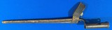 Antique REVOLUTIONARY WAR ERA SHORT LAND BROWN BESS BAYONET & SCABBARD - 3 of 6