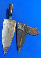 Antique 1873 ORIGINAL TRAPDOOR TROWEL BAYONET & SCABBARD - 3 of 4