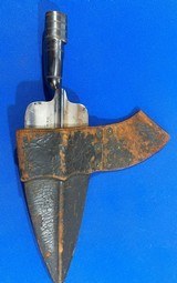 Antique 1873 ORIGINAL TRAPDOOR TROWEL BAYONET & SCABBARD - 2 of 4