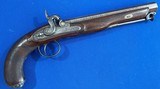 Antique 1860s SMITH LONDON SILVER MOUNTED PERCUSSION BELT PISTOL - 1 of 16