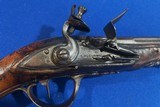 Antique G. LOGGER ? 1760 ERA ORIGINAL FLINTLOCK DERRINGER POCKET PISTOL - 2 of 14