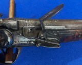 Antique G. LOGGER ? 1760 ERA ORIGINAL FLINTLOCK DERRINGER POCKET PISTOL - 3 of 14