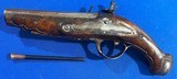 Antique G. LOGGER ? 1760 ERA ORIGINAL FLINTLOCK DERRINGER POCKET PISTOL - 11 of 14