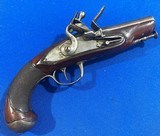 Antique ORIGINAL 1800s FLINTLOCK DERRINGER - POCKET PISTOL FINE CONDITION - 1 of 11