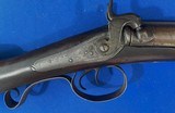 Antique CIVIL WAR ERA GOLD INLAY 20 ga PERCUSSION SxS SHOTGUN - 3 of 19