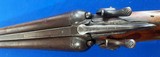 Antique 1883 HAMMER 12 ga. COACH GUN PRIZE MACHINE - 11 of 13