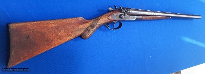 Antique 1883 HAMMER 12 ga. COACH GUN PRIZE MACHINE