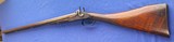 Antique THOMAS TURNER CIVIL WAR ERA 14 ga. DOUBLE SxS PERCUSSION SHOTGUN - 1 of 19