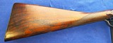 Antique THOMAS TURNER CIVIL WAR ERA 14 ga. DOUBLE SxS PERCUSSION SHOTGUN - 15 of 19