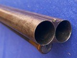 Antique THOMAS TURNER CIVIL WAR ERA 14 ga. DOUBLE SxS PERCUSSION SHOTGUN - 19 of 19
