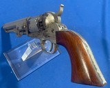 Antique 1849 COLT POCKET MODEL PERCUSSION REVOLVER 1856 NICKLE - 10 of 14