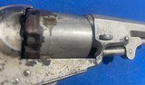 Antique 1849 COLT POCKET MODEL PERCUSSION REVOLVER 1856 NICKLE - 2 of 14
