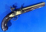 Antique 1812 ERA T. KETLAND OFFICERS PISTOL BRASS BARREL, LOCK, FITTINGS - 2 of 14