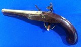 Antique 1812 ERA T. KETLAND OFFICERS PISTOL BRASS BARREL, LOCK, FITTINGS - 7 of 14