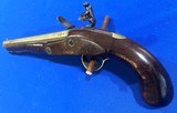 Antique 1812 ERA T. KETLAND OFFICERS PISTOL BRASS BARREL, LOCK, FITTINGS - 11 of 14