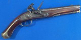 Antique ORIGINAL REVOLUTIONARY WAR ERA OFFICERS FLINTLOCK PISTOL - 6 of 16