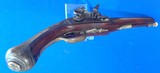 Antique ORIGINAL REVOLUTIONARY WAR ERA OFFICERS FLINTLOCK PISTOL - 10 of 16