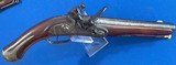 Antique ORIGINAL REVOLUTIONARY WAR ERA OFFICERS FLINTLOCK PISTOL - 9 of 16
