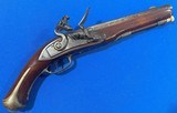 Antique ORIGINAL REVOLUTIONARY WAR ERA OFFICERS FLINTLOCK PISTOL