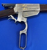 1895 WINCHESTER HIGH GRADE .405 GOLD INLAY ENGRAVED NFH - 14 of 18 1895 WINCHESTER HIGH GRADE .405 GOLD INLAY ENGRAVED NFH - 14 of 18