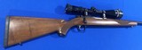 LIKE NEW RUGER MODEL 77/.22 HORNET & 6 -18 REDFIELD TARGET SCOPE