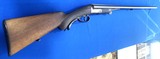 Antique 1890 K. BADER 14g GERMAN ROUND FRAME DOUBLE SXS UNDERLEVER SHOTGUN