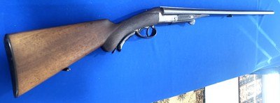 Antique 1890 K. BADER 14g GERMAN ROUND FRAME DOUBLE SXS UNDERLEVER SHOTGUN
