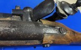 Antique 1840 SPRINGFIELD MUSKET RARE ORIGINAL FLINTLOCK ESCAPED BEING CONVERTED - 7 of 19