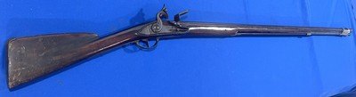 Antique 1750 ERA PRE REVOLUTION DUAL PURPOSE FLINTLOCK MUSKET