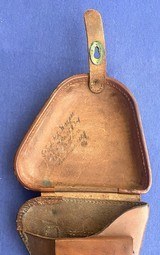 ORIGINAL 1943 WW 2 JAPANESE NAMBU PISTOL & HOLSTER WITH VETS INSCRIPTION - 7 of 15