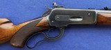 Vintage 1937 DELUXE 1886 WINCHESTER LEVER ACTION LONG TANG RIFLE EXC. - 5 of 19