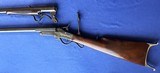 Antique 1873 MAYNARD TARGET RIFLE & SHOTGUN 2 BARREL SET - 5 of 20