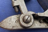 ORIGINAL DATED 1846 MAKER MARKED "BALL" FLINTLOCK MUSKET LOCK - 3 of 4