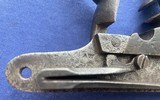 Antique ORIGINAL 1816 U.S. SPRINGFIELD FLINTLOCK MUSKET LOCK - 4 of 4