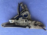 Original PERIOD FLINTLOCK CHARLEVILLE BRASS PAN MUSKET LOCK - 3 of 3