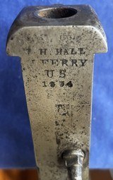 Antique ORIGINAL HARPERS FERRY J.H. HALL PERCUSSION BREECH LOCK - 3 of 3