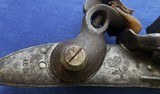 Antique 1810 BROWN BESS TYPE FLINTLOCK MUSKET LOCK LION MARK - 3 of 5