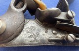 Antique 1810 BROWN BESS TYPE FLINTLOCK MUSKET LOCK LION MARK - 4 of 5