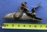 Antique 1810 BROWN BESS TYPE FLINTLOCK MUSKET LOCK LION MARK - 1 of 5